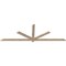 Ekena Millwork Kennewick Smooth Timber Gable Bracket, Douglas Fir, 96"W x 32"H x 1 1/2"D x 3 1/2"F, 8/12 Pitch GBW096X32X0204KEN00SDF - alternate 3